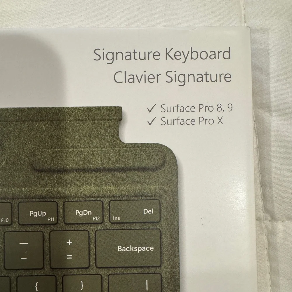 Microsoft Green Tablet Keyboard